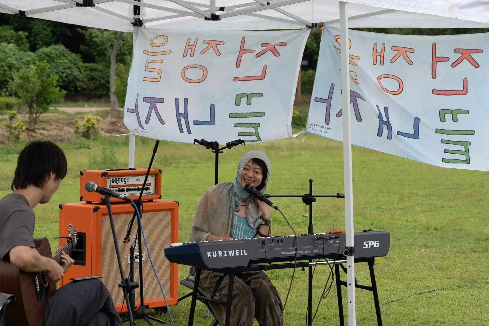 2026 강정피스앤뮤직캠프 예술해방전선 활동 기록 사진